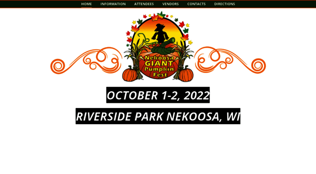 nekoosagiantpumpkinfest.com