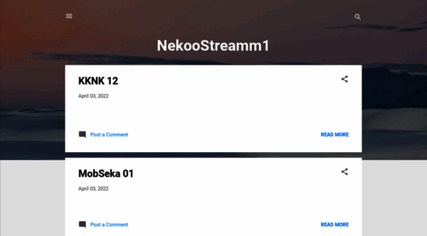 nekoostreamm1.blogspot.com