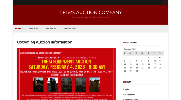 nelmsauctioncompany.com