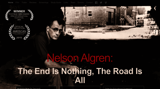 nelsonalgrentheroadisall.com