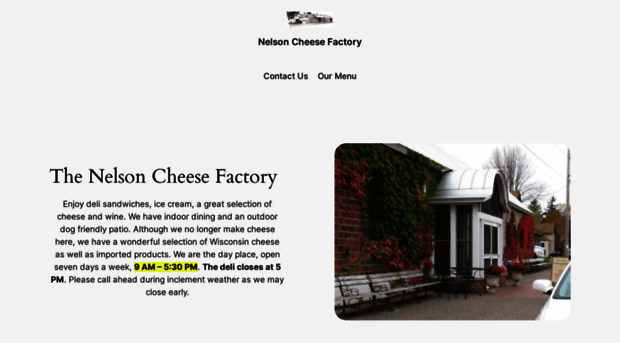 nelsoncheesefactory.com