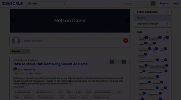 nelsondavid.ideascale.com