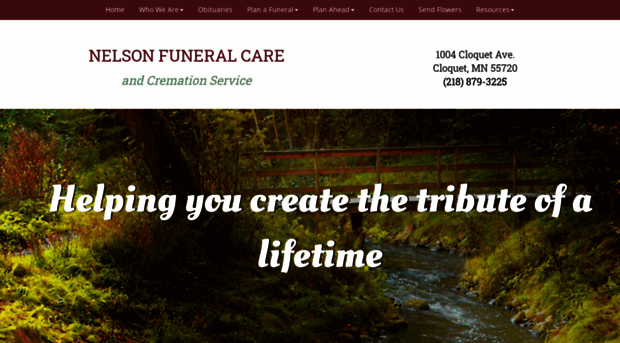 nelsonfuneralcare.net