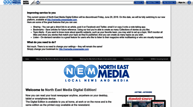 nemedia.newspaperdirect.com