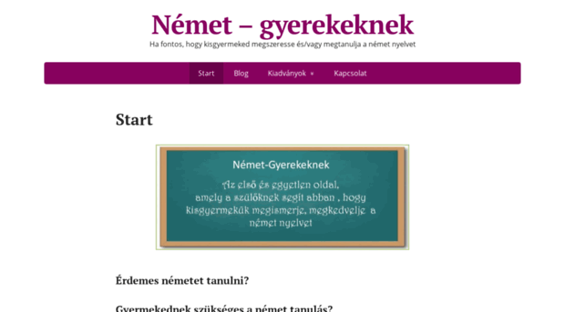 nemet-gyerekeknek.hu