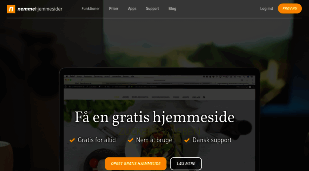 nemmehjemmesider.dk