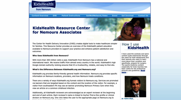 nemours.kidshealth.org