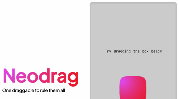 neodrag.dev