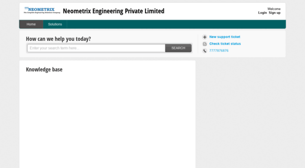 neometrix.freshdesk.com