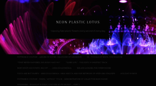 neonplasticlotus.com