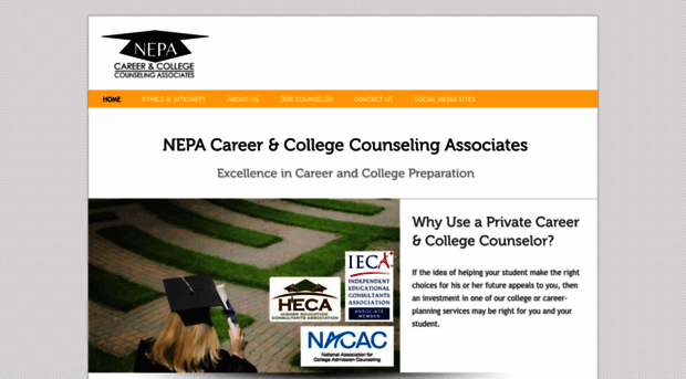 nepacareerandcollegecounseling.com