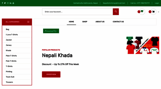 nepalitshirt.com