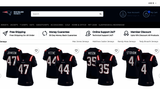 nepatriotsapparel.com