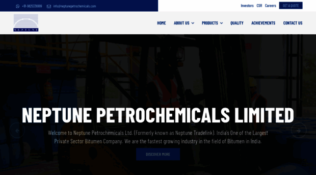 neptunepetrochemicals.com