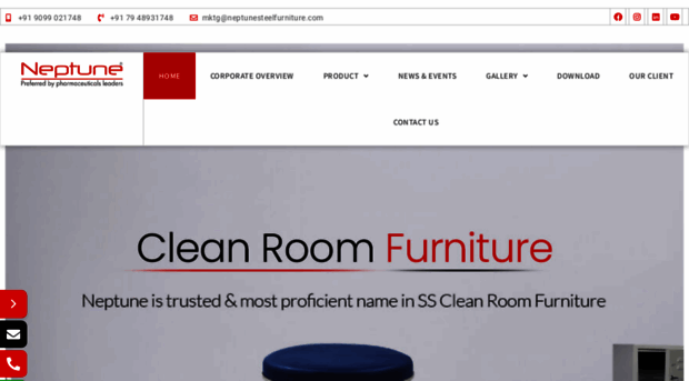 neptunesteelfurniture.com