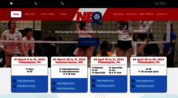 neqvolleyball.com