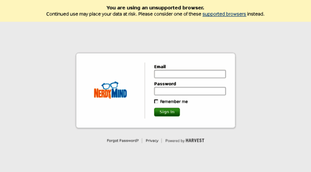 nerdymind.harvestapp.com