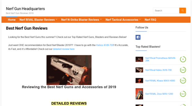 nerfgunheadquarters.com