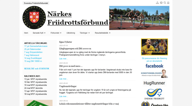 nerikefriidrott.se