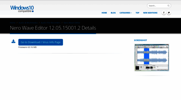 nero-wave-editor.windows10compatible.com