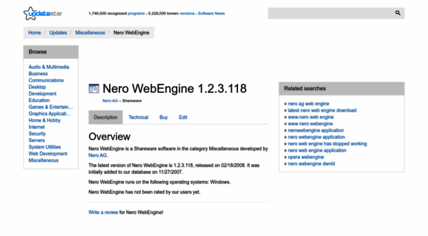 nero-webengine.updatestar.com