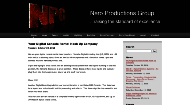 neroproductions.com