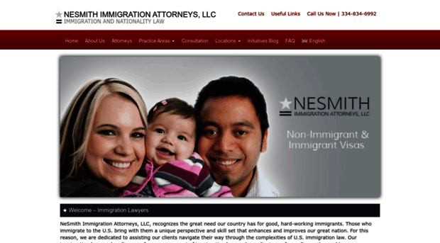 nesmithimmigration.com