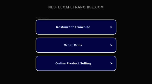 nestlecafefranchise.com