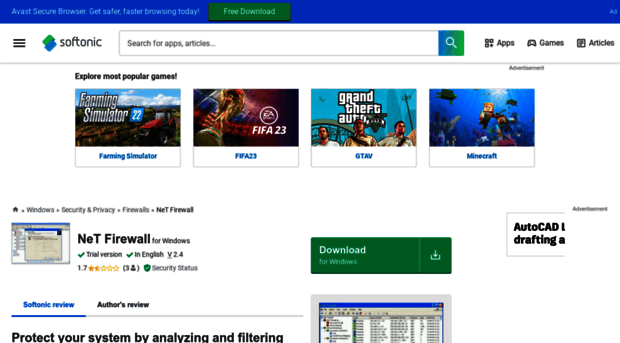 net-firewall.en.softonic.com