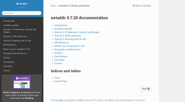 netaddr.readthedocs.io