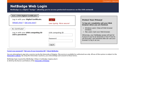 netbadge.virginia.edu