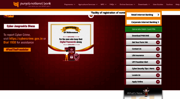 Netbanking.pnbibanking.in - Punjab National Bank Internet ... - Net ...