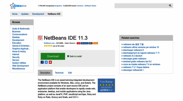 netbeans-ide.updatestar.com