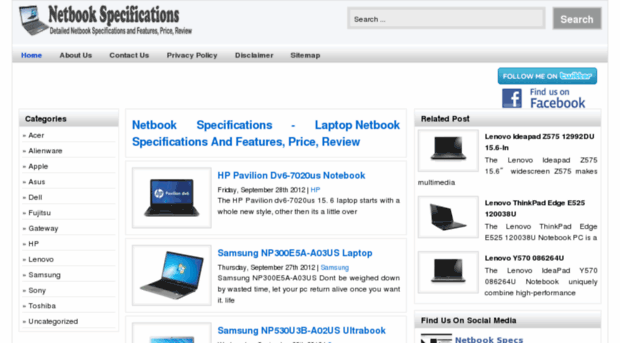 netbookspecs.info
