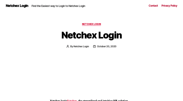 netchexlogin.com