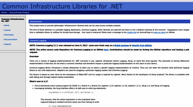 netcommon.sourceforge.net