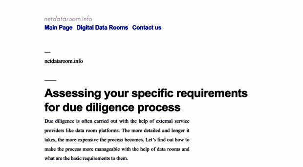 netdataroom.info