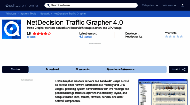 netdecision-traffic-grapher.software.informer.com