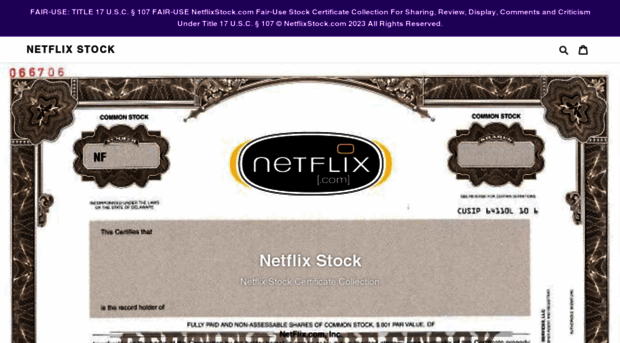 netflixstock.com