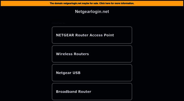 netgearlogin.net