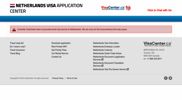 netherlands.visacenter.ca