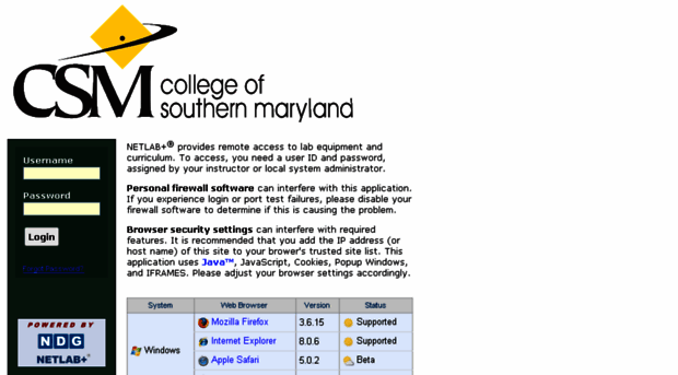 netlab.csmd.edu