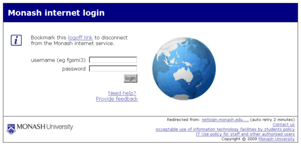 netlogin.monash.edu.au