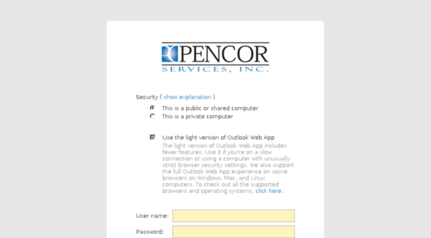 netmail.pencor.com