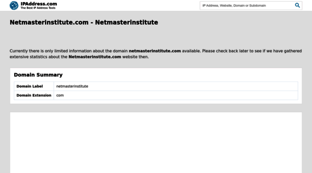 netmasterinstitute.com.ipaddress.com