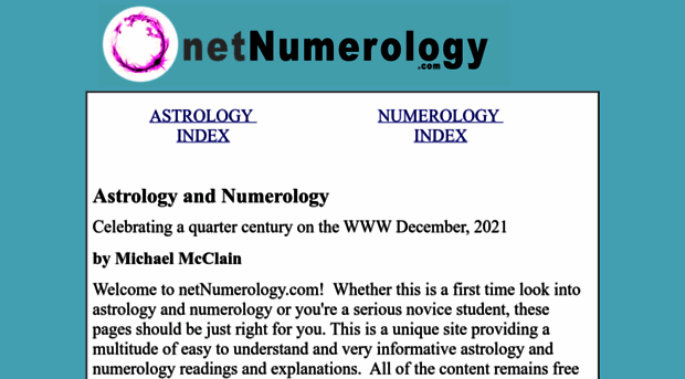 netnumerology.com