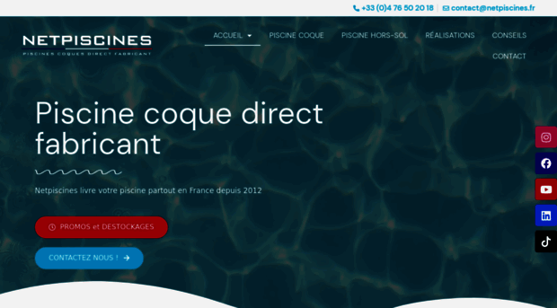 netpiscine.fr