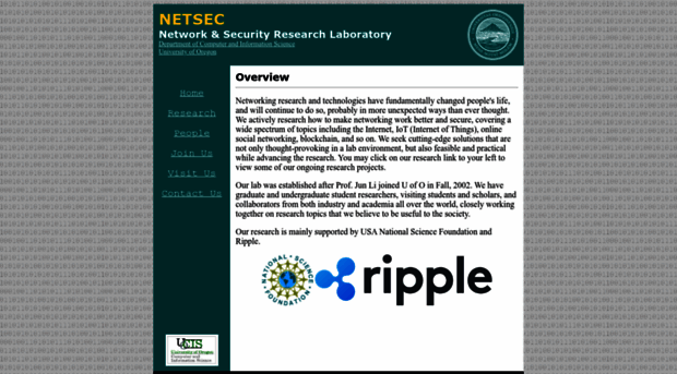 netsec.cs.uoregon.edu