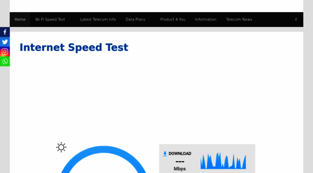 netspeedtest.in