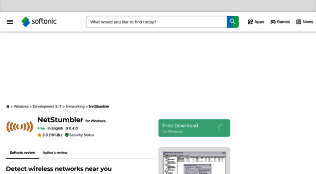 netstumbler.en.softonic.com